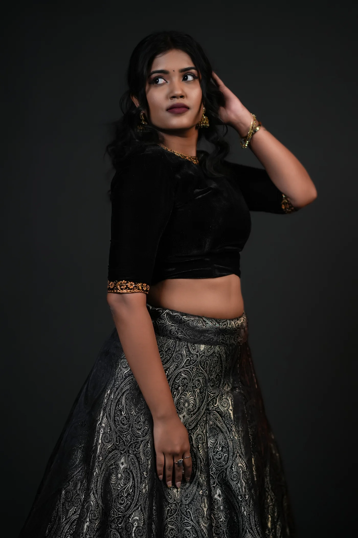 Regal Side Profile & Subtle Allure