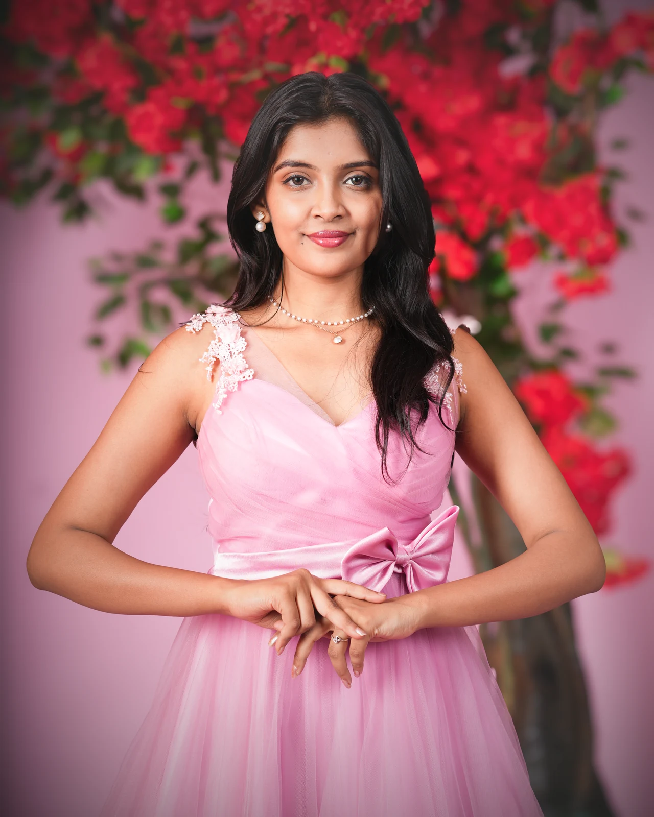 Monochrome Pink Aesthetic & Modern Poise